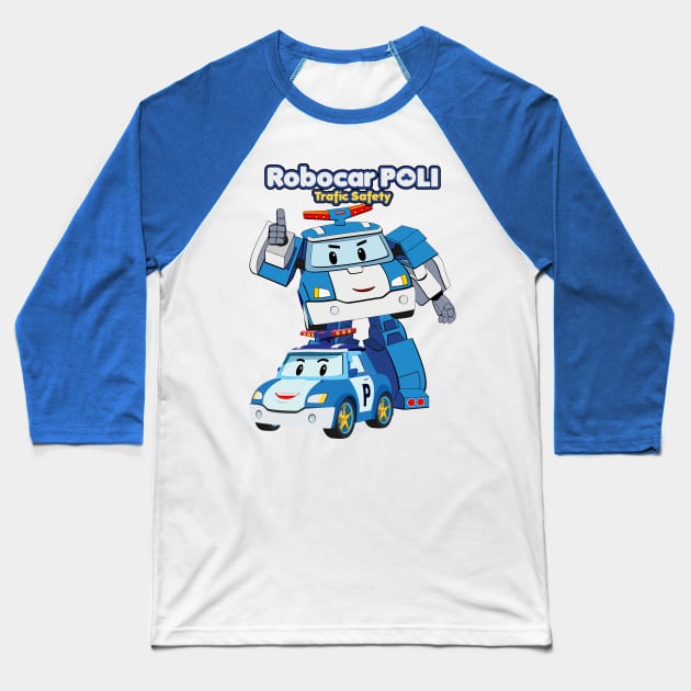 Robocar Poli Baseball T-Shirt by Baby Kids Zone